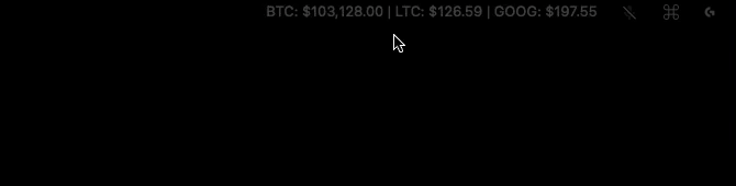 Selecting Tickers